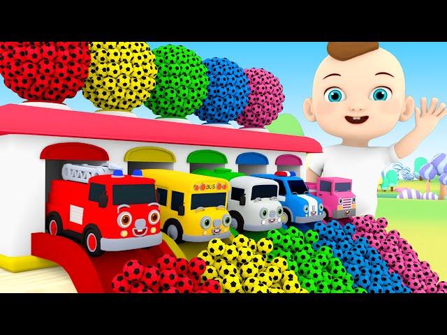 Finger Family + Wheel on the bus choose the right key to rescue cream - Nursery Rhymes & Kids Songs