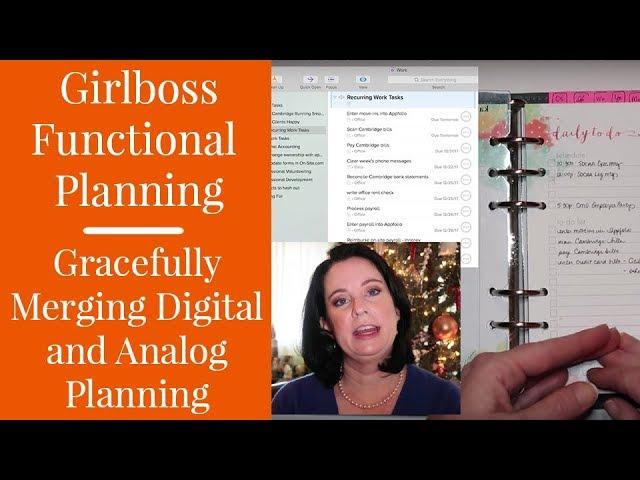 Gracefully Merging Digital and Analog - Girlboss Functional Planning 5 | Kendra Bork