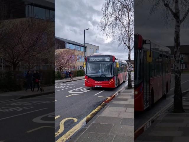 LONDON BUS 110,H22 AT WHITTON CORNER HEALTH & SOCIAL CARE CENTRE