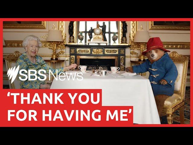 Queen Elizabeth II and Paddington share love of marmalade sandwiches over Jubilee tea | SBS News