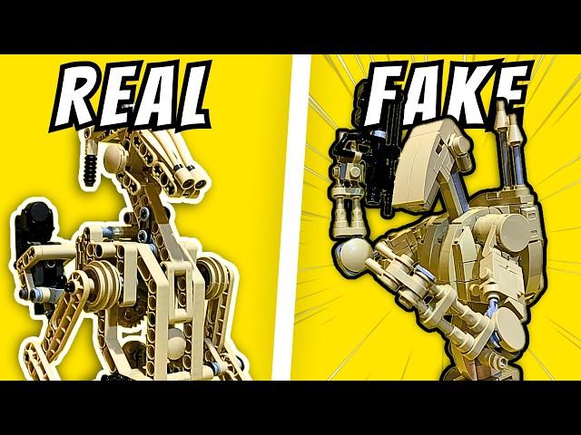 Real VS. FAKE Lego Star Wars