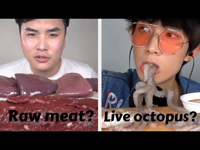 The Most Disgusting ASMR Foods Compilation