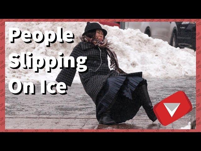 People Slipping On Ice Fail Compilation [2019] (TOP 10 VIDEOS)