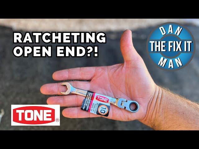 Novelty / Gimmick Wrench? or Real Time Saver? TONE JAPAN - RMFQ 10 Ratcheting Wrench Unboxing Review