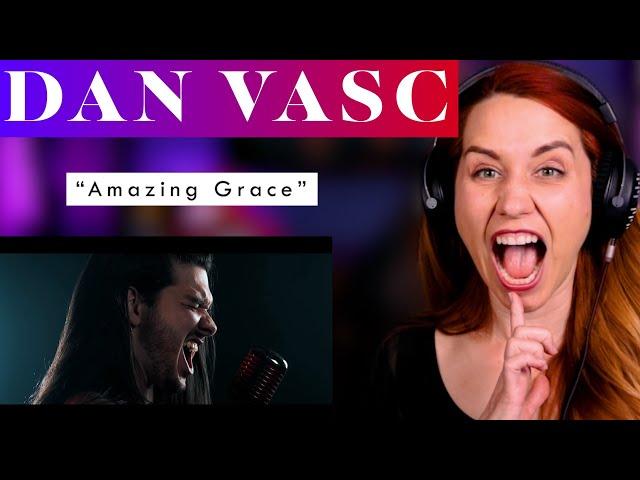 Vocal ANALYSIS of Dan Vasc's Heavy Metal "Amazing Grace" cover!