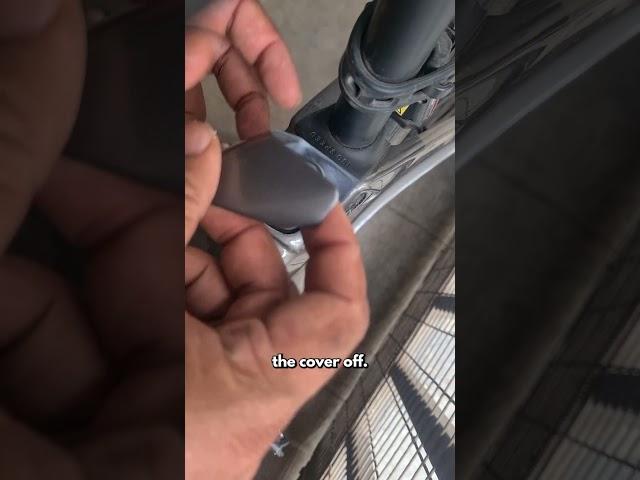 How to Open the Trek IsoSpeed Cover
