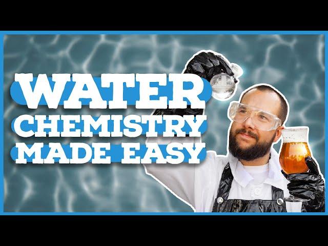 Home Brewing Water Chemistry for Beginners [WATER SIMPLIFIED]