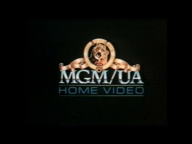 MGM/UA Home Video logo with Coming Soon bumper (High tone variant) 1988