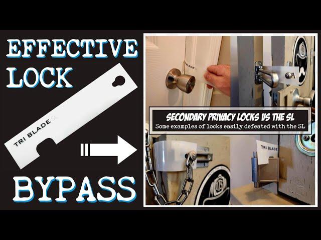 QUICK LOCK BYPASS - HOW TO WITH THE TRI-BLADE SL