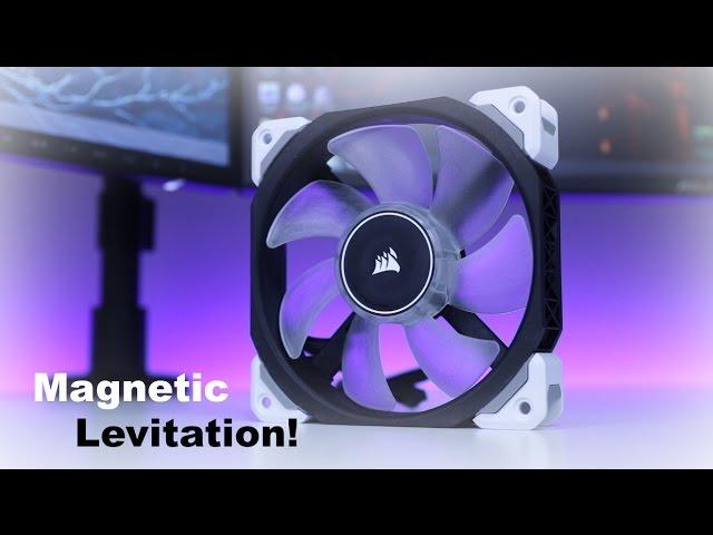 Corsair ML120 Pro Led Review Magnetic Levitation Fan? With SP120 and AF120 led comparsion