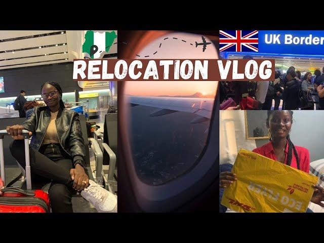 Relocation Vlog Nigeria To UK|| UK Travel Vlog