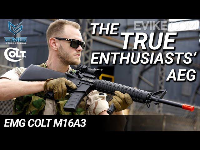 The True Enthusiasts' AEG - EMG Colt M16A3 AEG Review