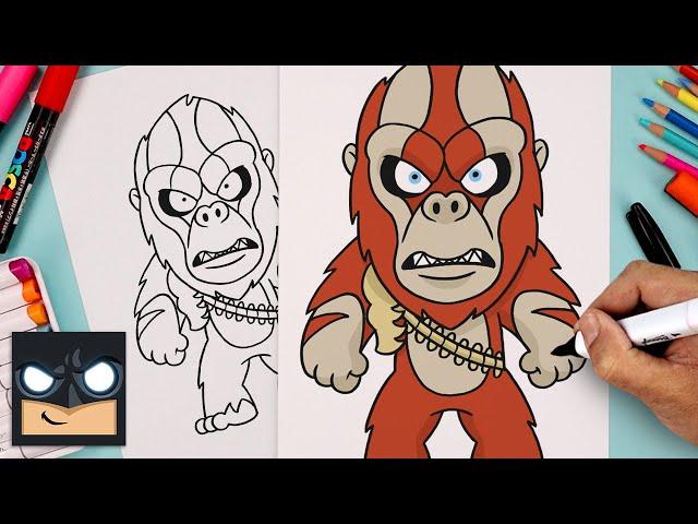 How To Draw Scar King | Godzilla X Kong