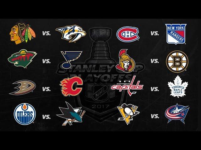 2017 Stanley Cup Playoffs - Round 1 - All Goals