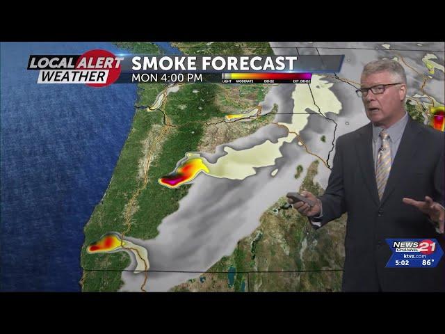 New KTVZ Meteorologist John Carroll looks at smoke forecast