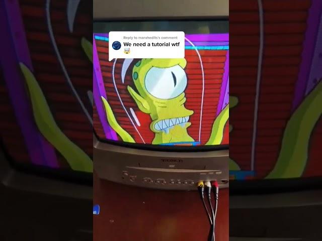 How to Connect a CRT TV to PC