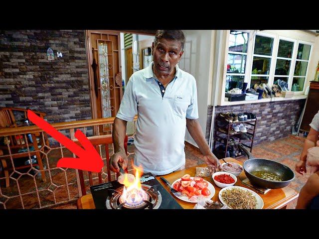 Dad reveals SECRET for his famous Ikan Bilis Sambal & Teh Halia