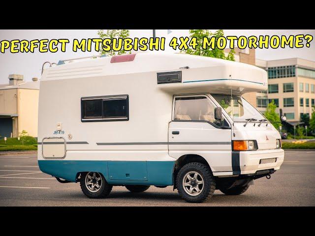 This Mitsubishi 4x4 Camper can fit anywhere! A 1995 Delica JB470 | Ottoex