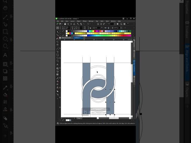 Level Up Your Logo Design Skills: Modern Logo H in CorelDraw