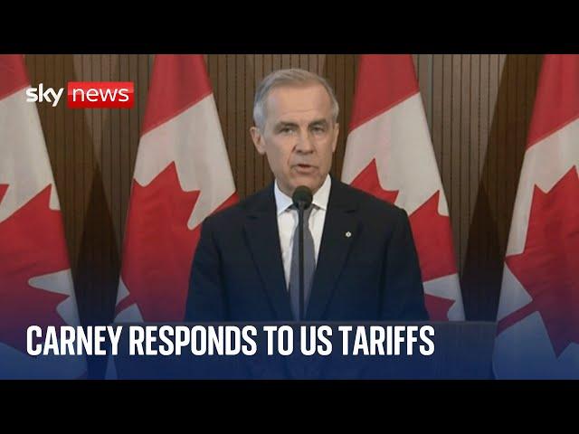 'The US is no longer a reliable partner' - Mark Carney responds to Trump tariffs