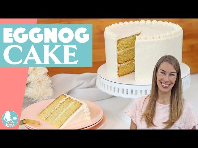 Eggnog Cake