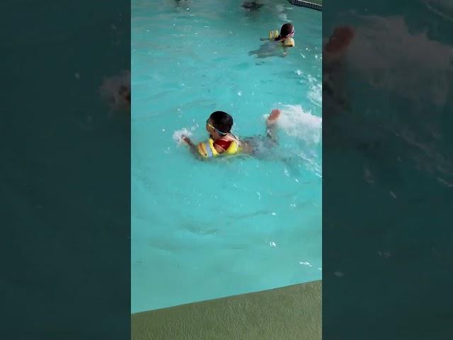 Skyler & Ivy swimming #familyvlog #skyler #ivy