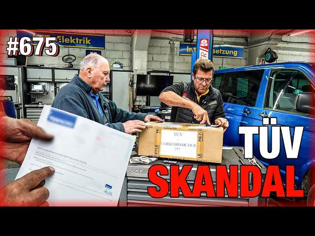 TÜV SCANDAL!!  Badge despite serious defects on the Mercedes! Deliberately concealed before sal...