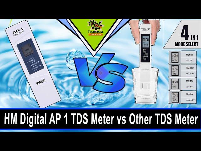 HM Digital Ap-1 Tds Meter Vs non Branded TDS meter #indiavschina