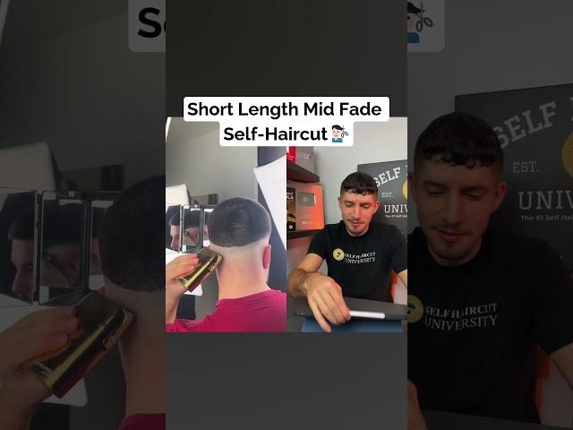 Comment “Tools” and I’ll send you my recommended self-haircut tools & checklist!