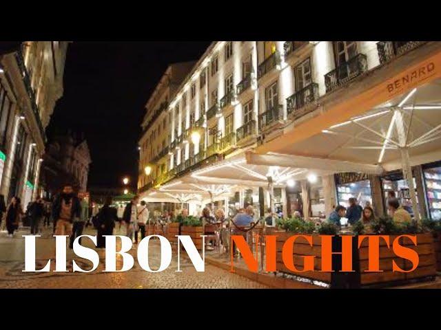 Lisbon Nightlife Walking Tour 2024: Ave Carmo to Luís de Camões Square 