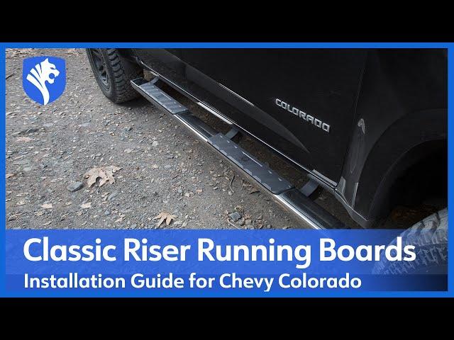 TYGER RISER installation on 2015 Chevy Colorado Crew Cab