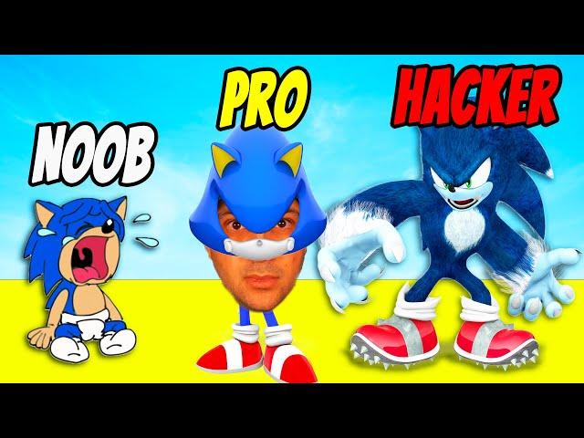 NOOB vs. PRO vs. HACKER in Monster Evolution!