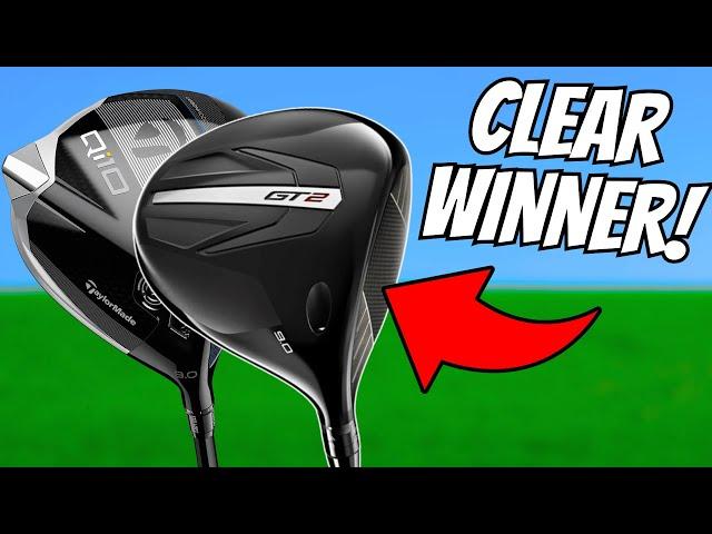 TaylorMade Qi10 Driver vs Titleist GT2 Driver - There's a CLEAR WINNER!?