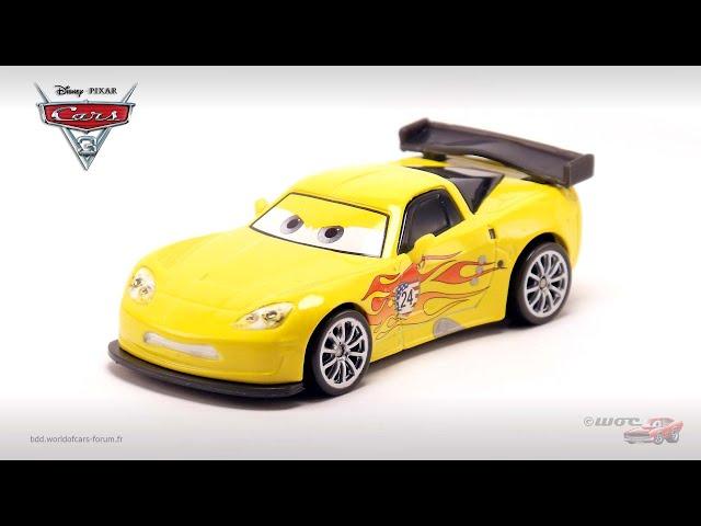 BDD World of Cars - Cars 3 Jeff Gorvette