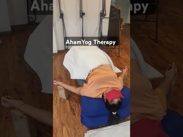 AhamYog Therapy #ahamyog #shorts #yoga #iyengaryoga