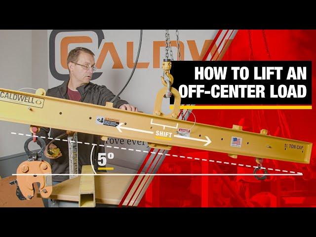 How To Rig and Lift an Off-Center Load