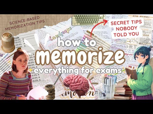 How to memorize notes 2x faster  memorization hacks, study tips