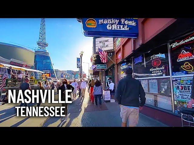 Nashville Walking Tour - Downtown, Broadway & Honky-Tonk - Tennessee, USA