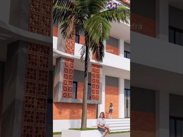 Elevation Design Walkthrough | CBSE School for Sri Jayaseetharaman Educational Trust | JJ Infra