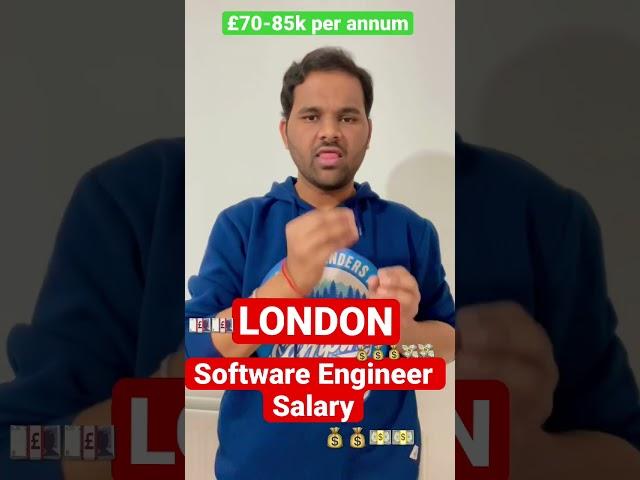 London Software Engineer Salary|#ukteluguvlogs |#shorts |#softwareengineer  salary in UK