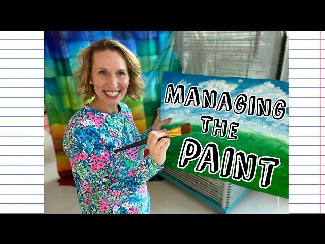 Managing the Paint- How to Use Tempera Paint in the Elementary Art Room
