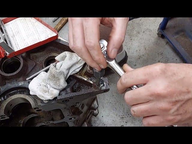 Cheap Engine Rebuild - Broken Bolt Extraction