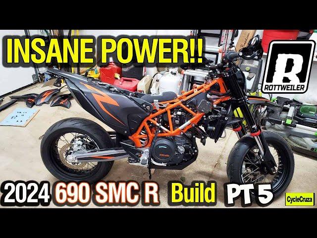 2024 KTM 690 SMC R BUILD EP05 | Rottweiler Intake + SAS Removal + Fuel Dongle