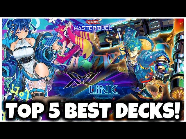 TOP 5 BEST DECKS for XYZ/LINK FESTIVAL!