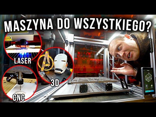 Snapmaker 2.0 czyli CNC, Drukarka 3D i LASER  w jednym - Fox Corner