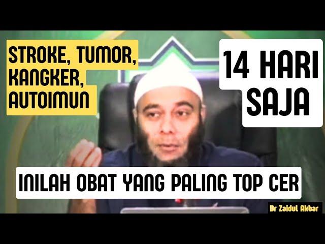 Inilah obat yang paling topcer untuk stroke, tumor, kangker, autoimun -dr Zaidul Akbar