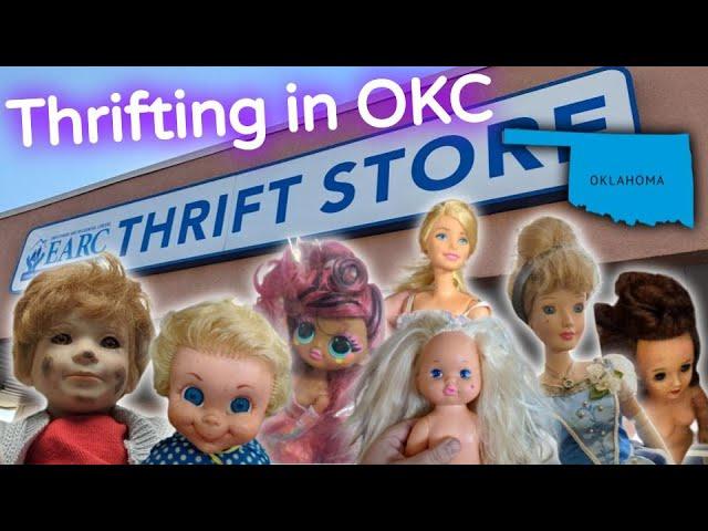 Thrifting in Oklahoma City OK (So many creepy dolls!)