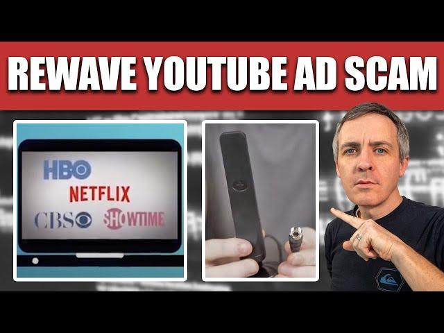 Rewave TV Antenna YouTube Ad, Reviews and GetRewave.com, Explained