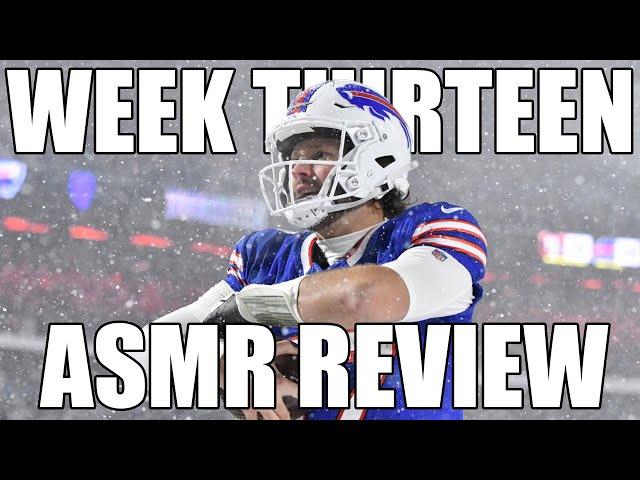 NFL Week 13 ASMR Review