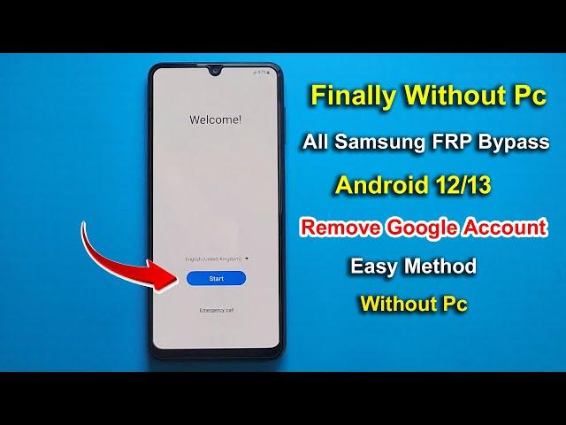 Finally Without Pc  2024 | All Samsung FRP Bypass Android 12/11 Without Pc | Remove Google Account